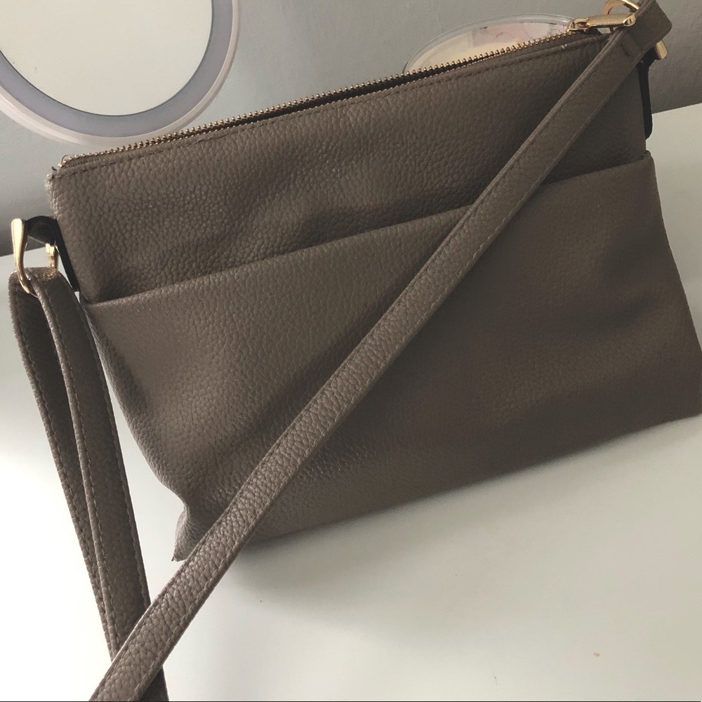 Gray A.N.A crossbody purse